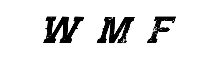 Gunfighter Academy Italic  Free Fonts Download