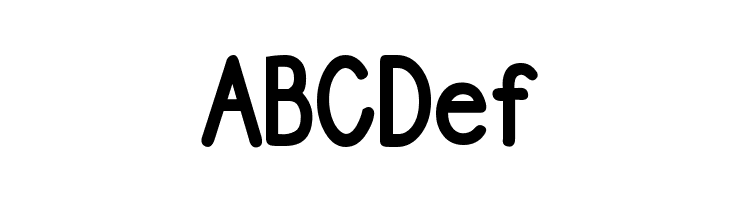 DJB Number 2 Pencil Bold  Free Fonts Download