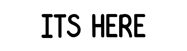 DJB Number 2 Pencil Bold  Free Fonts Download