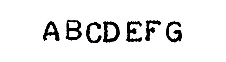 Teleprinter Bold Italic  Free Fonts Download