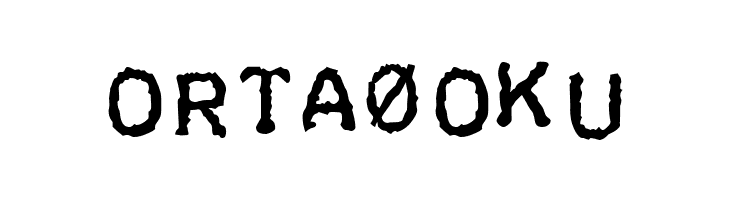 Teleprinter Bold Italic  Free Fonts Download