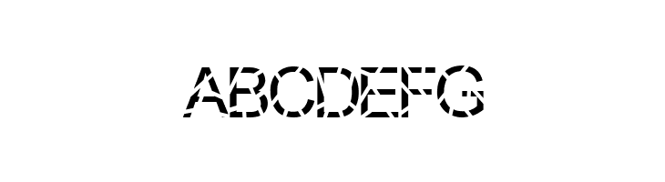 Sliced  Free Fonts Download