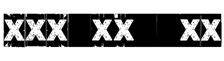Corner Dark Just X  Free Fonts Download
