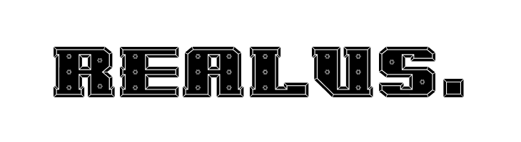 IronCladBoltedRaised  Free Fonts Download