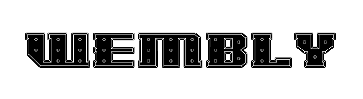 IronCladBoltedRaised  Free Fonts Download