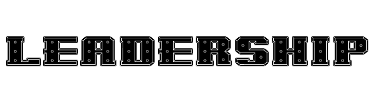 IronCladBoltedRaised  Free Fonts Download