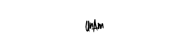 UnAm TwentySingles Font