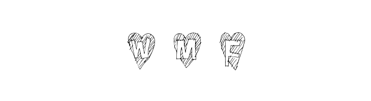 HeartStripe  Free Fonts Download