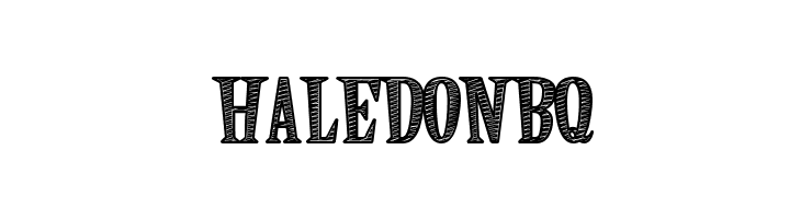 HALEDONBQ SecretEvent Font