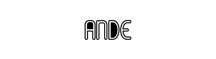 AmplitudesHollowDigitalFilled  Free Fonts Download