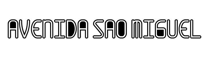 AmplitudesHollowDigitalFilled  Free Fonts Download