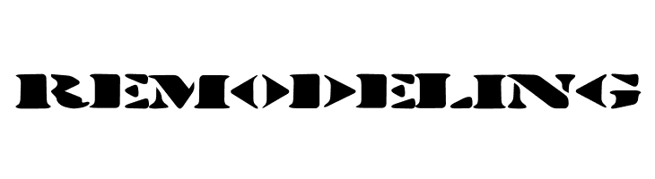 Stenciltration  Free Fonts Download