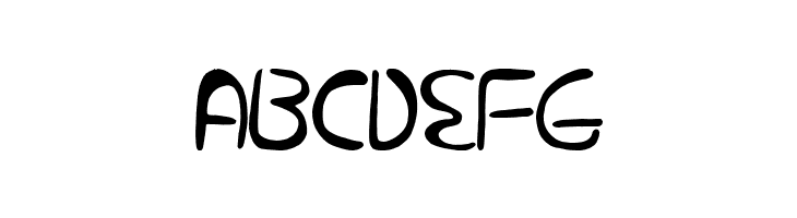 nuevostencil filled  Free Fonts Download