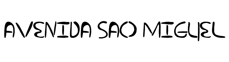 nuevostencil filled  Free Fonts Download