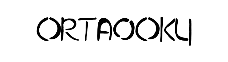 nuevostencil filled  Free Fonts Download