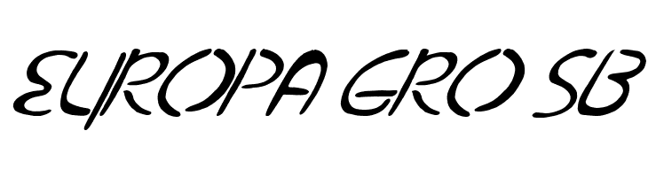 nuevostencil tilted  Free Fonts Download