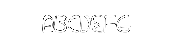 nuevostencil hollow  Free Fonts Download