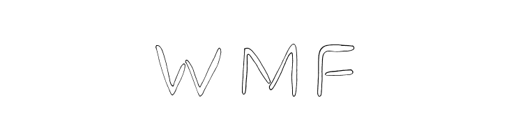 nuevostencil hollow  Free Fonts Download