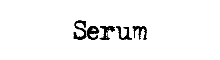 Serum LightFingers Font