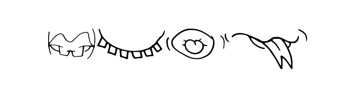 CreatureBuilderMouths  Free Fonts Download
