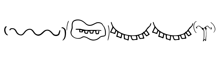 CreatureBuilderMouths  Free Fonts Download