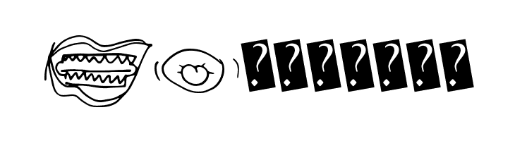 CreatureBuilderMouths  Free Fonts Download