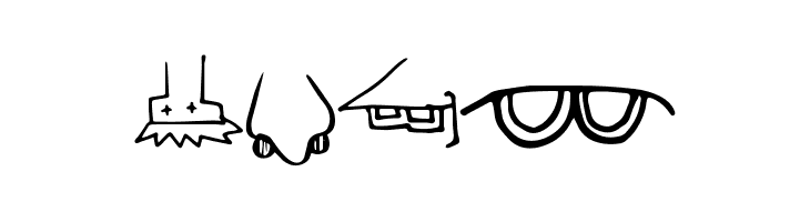 CreatureBuilderNose  Free Fonts Download