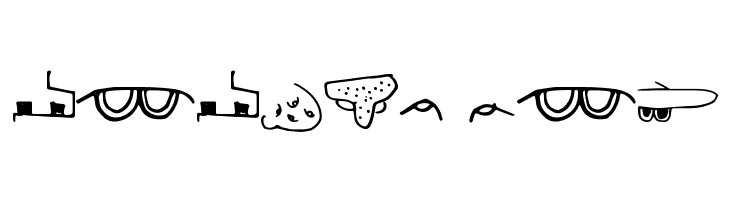 CreatureBuilderNose  Free Fonts Download