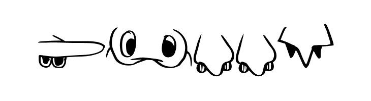 CreatureBuilderNose  Free Fonts Download