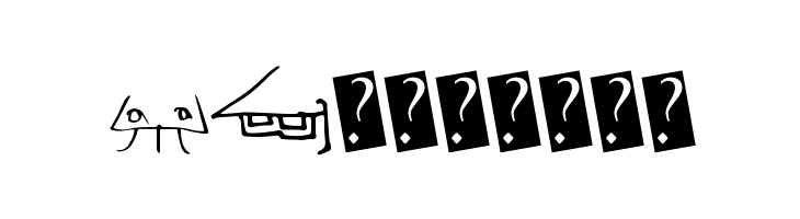 CreatureBuilderNose  Free Fonts Download