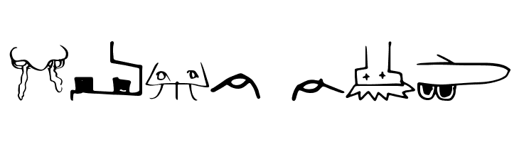 CreatureBuilderNose  Free Fonts Download