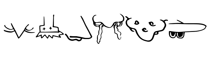 CreatureBuilderNose  Free Fonts Download
