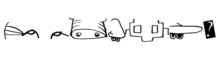 CreatureBuilderNose  Free Fonts Download