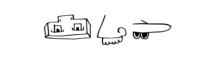 CreatureBuilderNose  Free Fonts Download