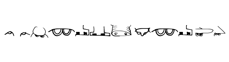 CreatureBuilderNose  Free Fonts Download