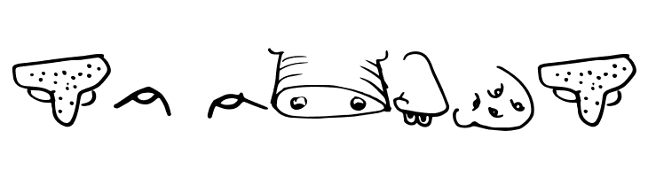 CreatureBuilderNose  Free Fonts Download