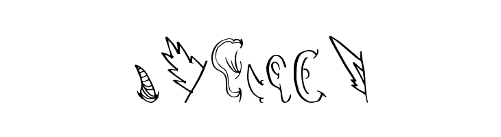 CreatureBuilderEars  Free Fonts Download