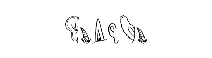 CreatureBuilderEars  Free Fonts Download