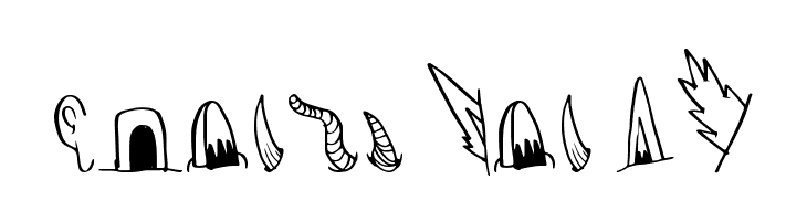 CreatureBuilderEars  Free Fonts Download
