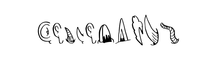CreatureBuilderEars  Free Fonts Download