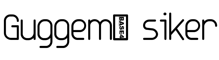 Base-4  Free Fonts Download