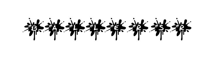 KR Squished Mosquito  Free Fonts Download