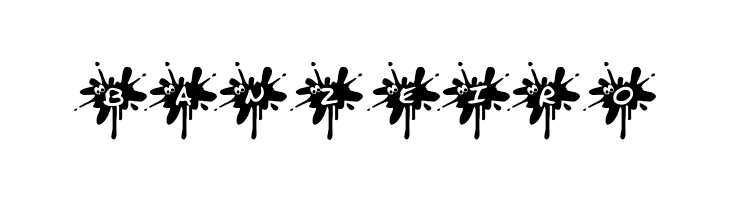 KR Squished Mosquito  Free Fonts Download