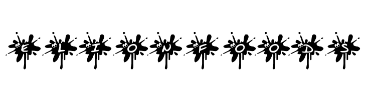 KR Squished Mosquito  Free Fonts Download