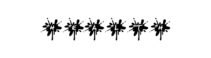 KR Squished Mosquito  Free Fonts Download