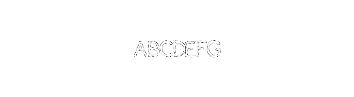 DotOutline  Free Fonts Download