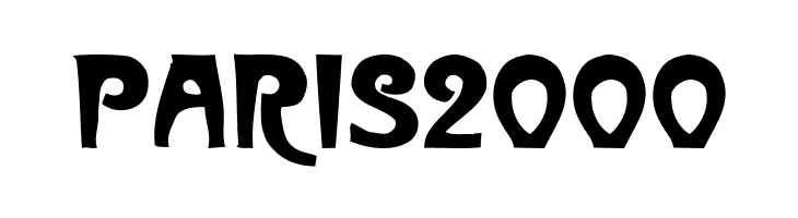 PARIS2000 ParisMetro Font
