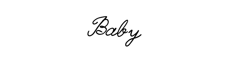 Baby RadicalLlamas Font