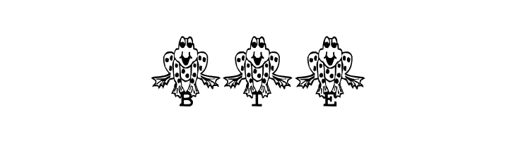 Frogii's Froggy  Free Fonts Download
