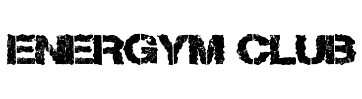 ENERGYM%2BCLUB LostType Font